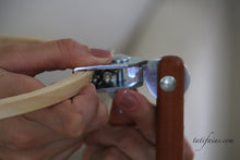 Seat/lap stand with 12-inches embroidery hoop